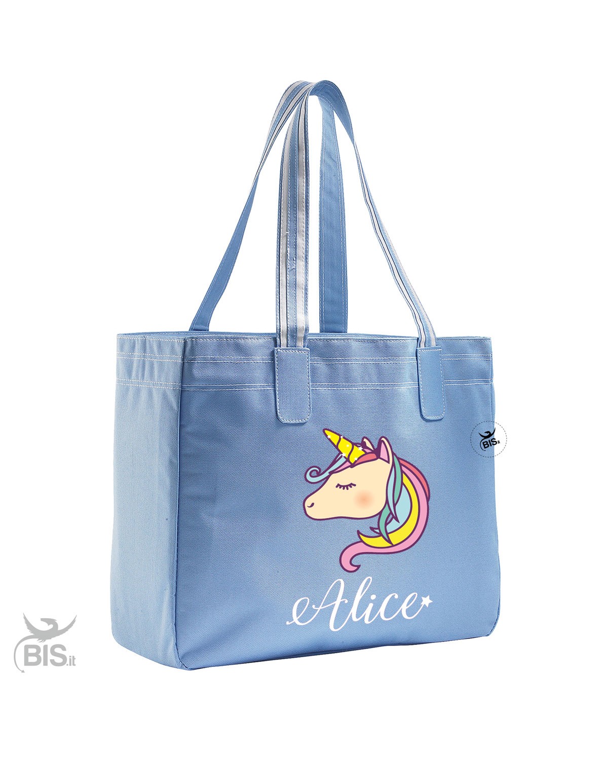 Borsa Mare COLOR "Unicorno" da personalizzare con nome