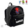 Zaino trandy "super eroe" con nome