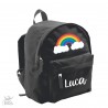 Zaino trandy "Arcobaleno" con nome