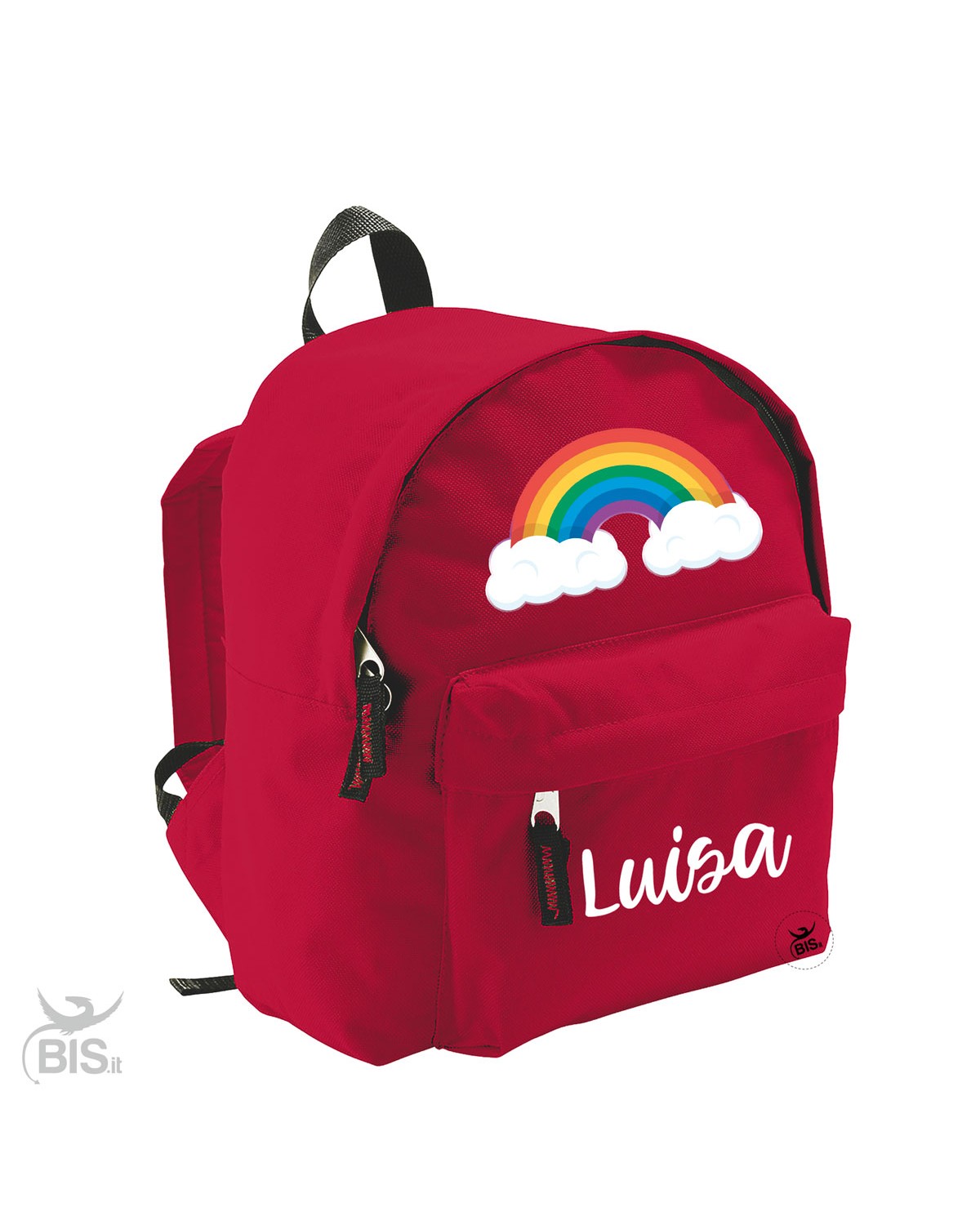 Zaino trandy "Arcobaleno" con nome