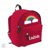 Zaino trandy "Arcobaleno" con nome