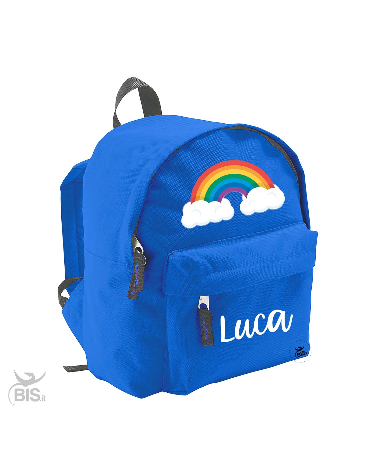 Zaino trandy "Arcobaleno" con nome
