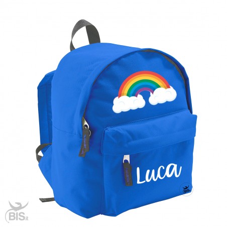 Zaino trandy "Arcobaleno" con nome