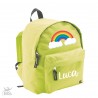 Zaino trandy "Arcobaleno" con nome