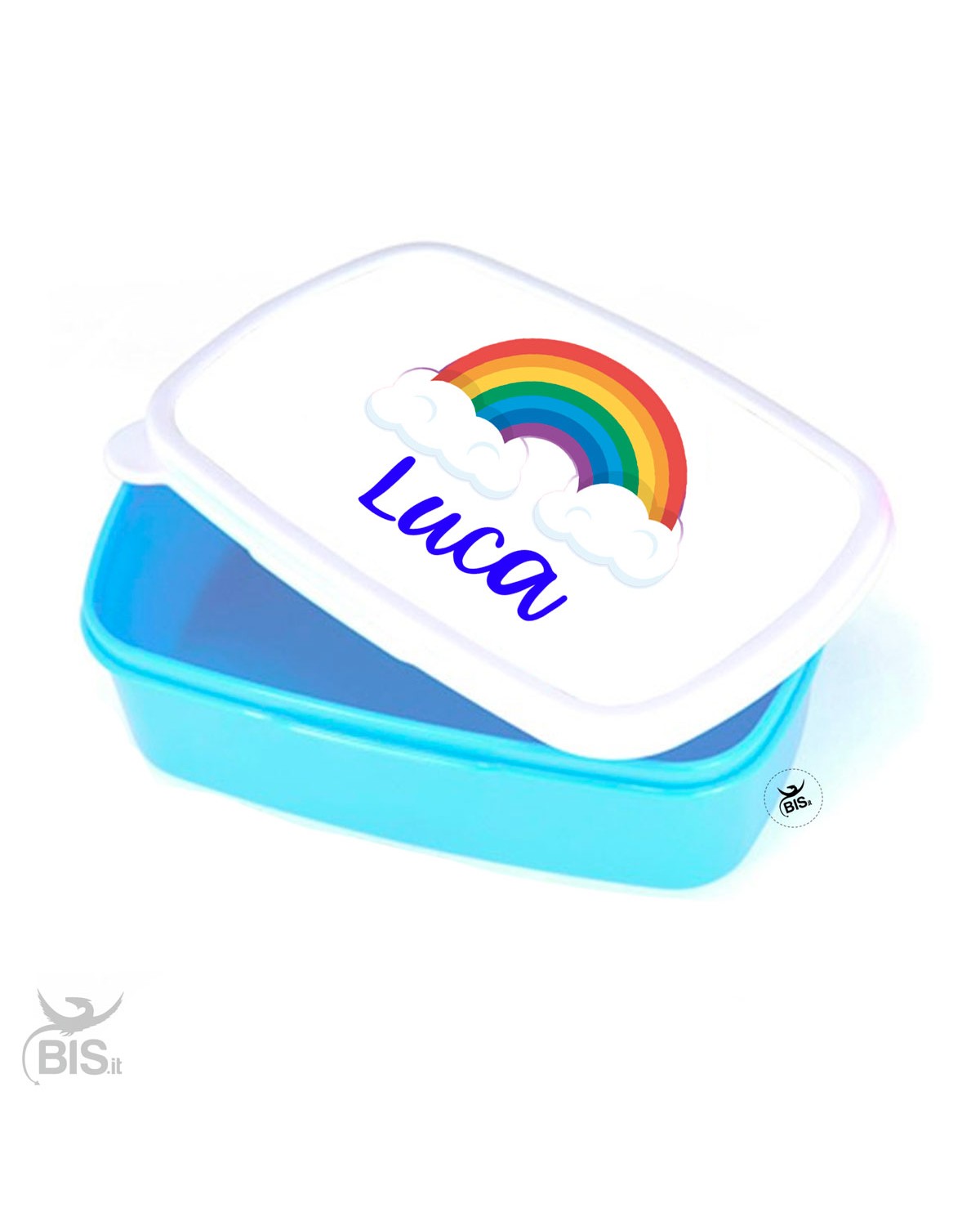 Porta pranzo e merenda stampa "Arcobaleno"