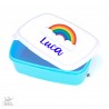 Porta pranzo e merenda stampa "Arcobaleno"
