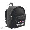 Zaino trandy Unicorno con nome e stelline in glitter