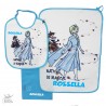 Kit Asilo plastificato "Frozen" da personalizzare con nome