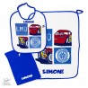 Kit Asilo plastificato "Cars" da personalizzare con nome