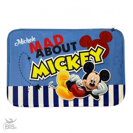 Tappetino "Mickey mouse" da personalizzare con nome