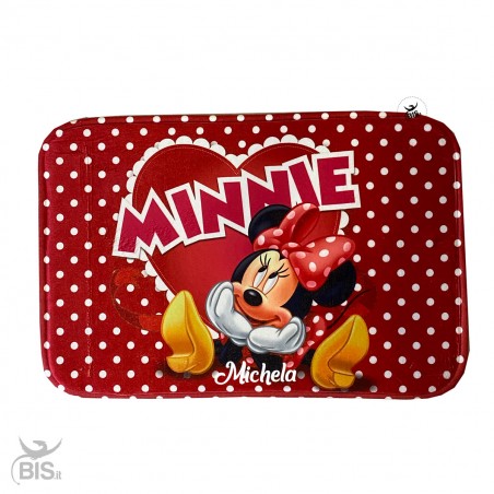 Tappetino "Minnie" da personalizzare con nome