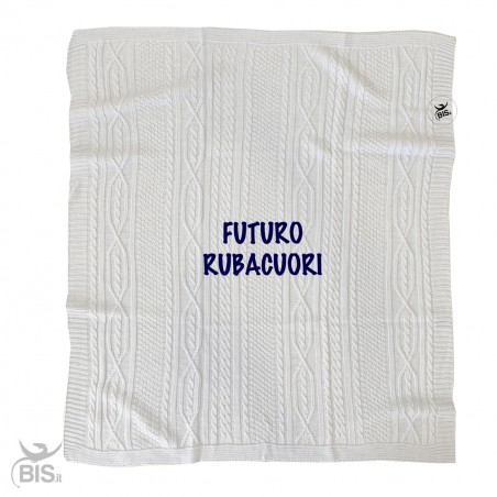 Copertina effetto lana a tema Futuro rubacuori