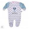 Tutina in ciniglia, originale Disney con disegno Minnie e nome in glitter