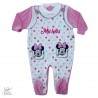 Tutina in ciniglia stampa pois minnie