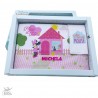 Set lenzuola "Minnie Happy at home!", da personalizzare