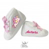 Scarpine da culla "Baby unicorn" da personalizzare con nome