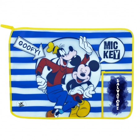 Tovaglietta "Mickey Team" da personalizzare con nome