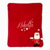 Kit copertina e peluches "Natale" da personalizzare con nome