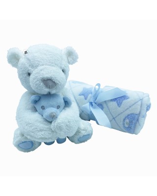 Newborn Blanket + Dudu toy set, to customize