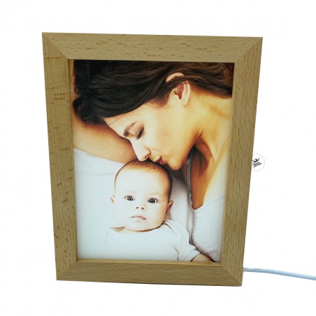 Lampada Led con cornice da personalizzare con foto