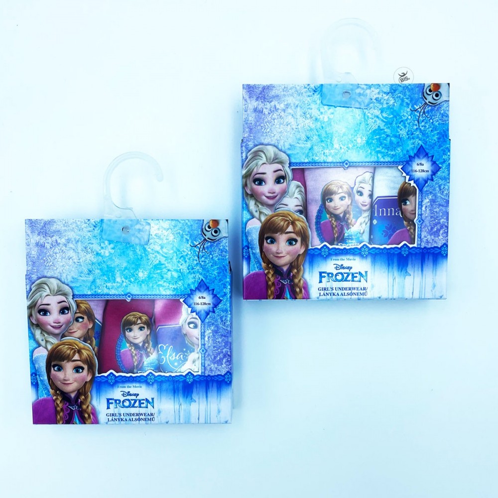 Tris mutandine "Frozen" bimba