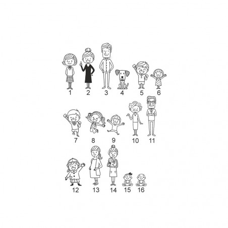 Addobbo a forma di casetta in plexiglass personalizzabile con il nome