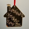 Christmas decoration "Family is where life begins and love never ends"