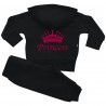 Tuta femminuccia con stampa Princess