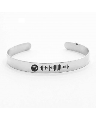 Bracciale musicala, inquadra il codice sulla barra di ricerca di Spotify per far partire la canzone