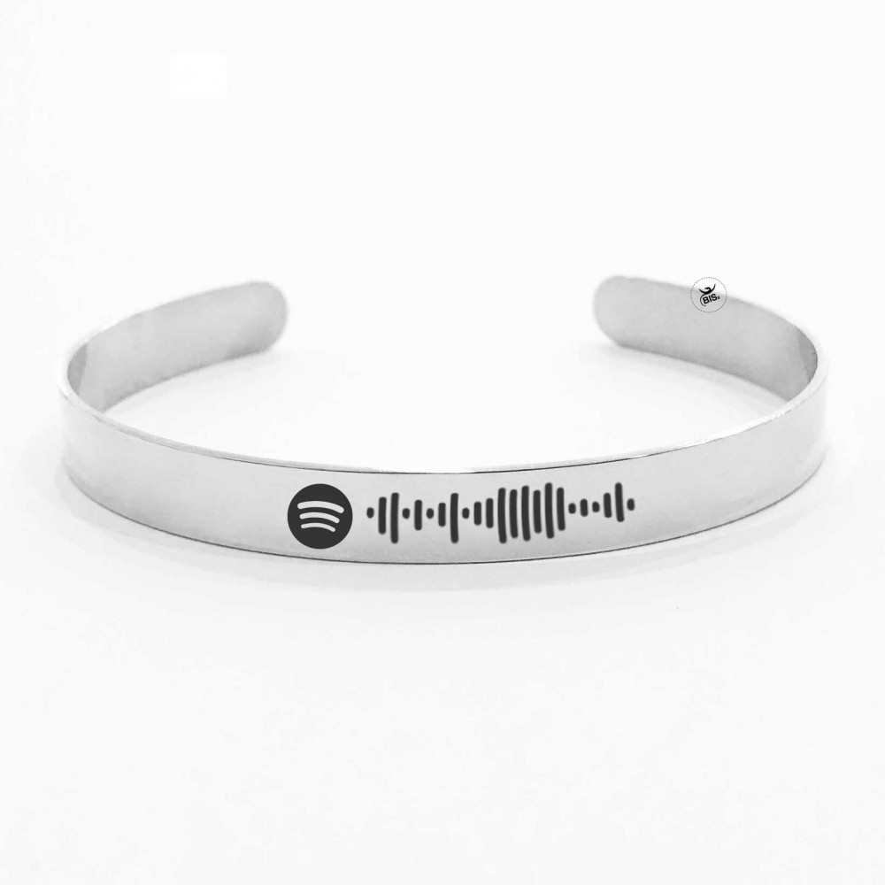 Bracciale musicala, inquadra il codice sulla barra di ricerca di Spotify per far partire la canzone