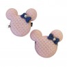 Mouse shaped hair clips