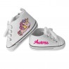 Customizable baby shoes with name and unicorn