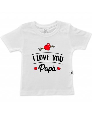 Baby T-shirt "I love you"