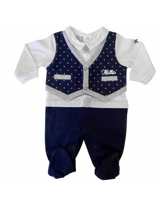 Customizable baby romper suit