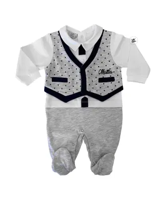 Customizable baby romper suit