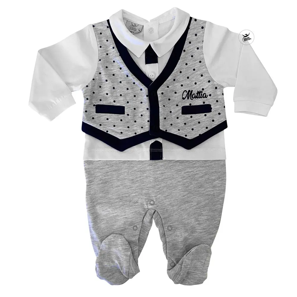 Customizable baby romper suit