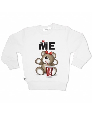 Baby sweatshirt “Mini me bear”