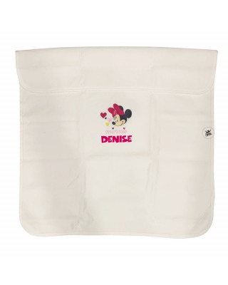 Disney Mickey Mouse jersey Blanket, customizable with the baby's name