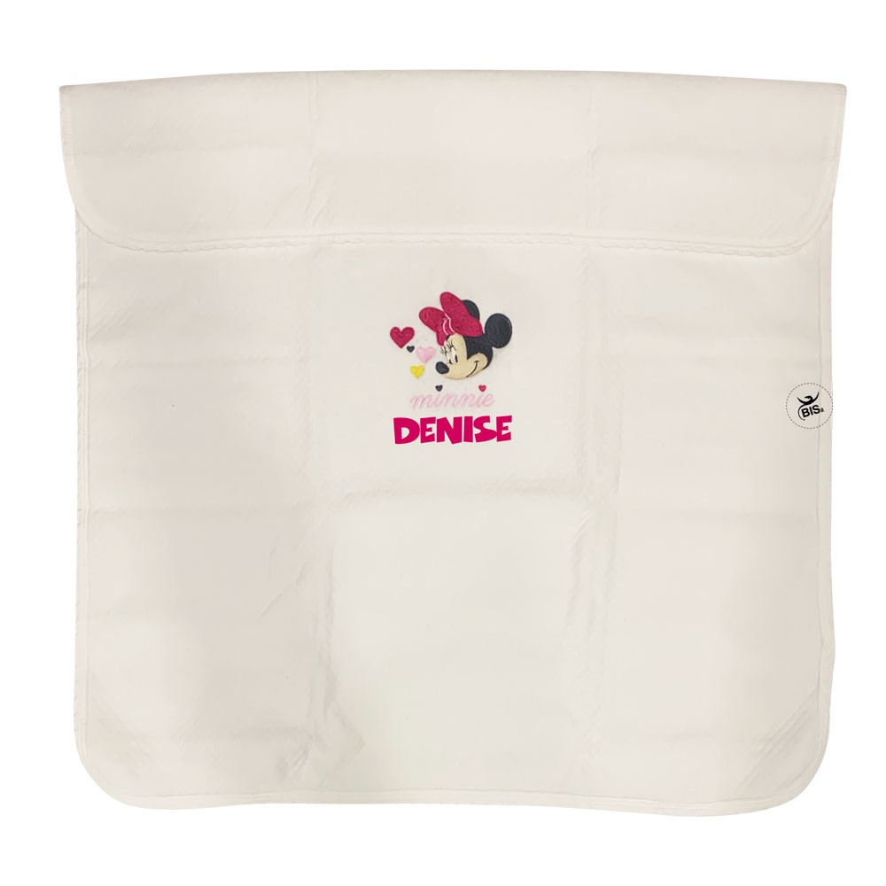 Disney Mickey Mouse jersey Blanket, customizable with the baby's name
