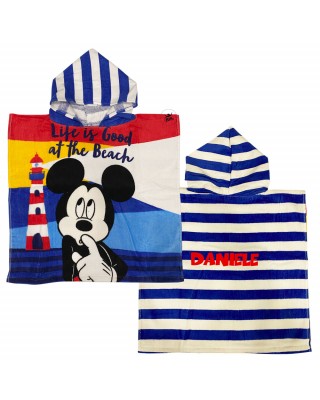 Poncho da spiaggia Topolino