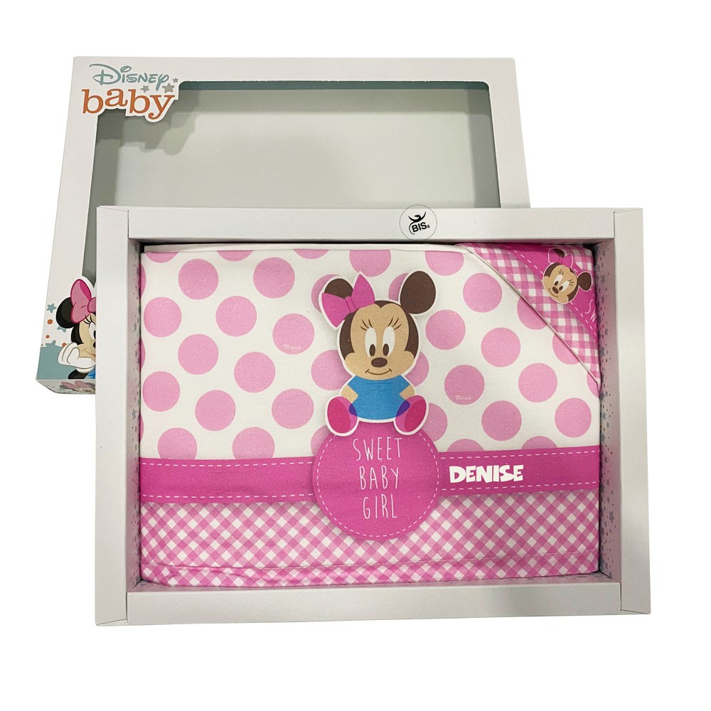 Set lenzuola a pois "Disney" minnie