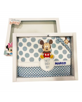 Set lenzuola a pois "Disney" topolino