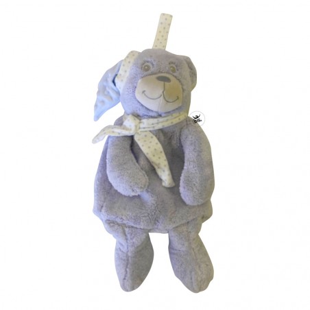 Peluches porta pigiama  azzurro