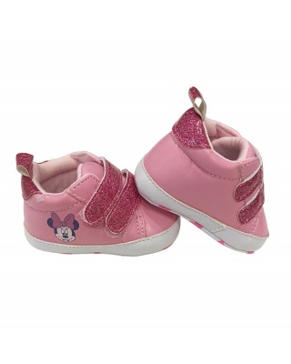 "Minnie" Newborn Pink sneakers