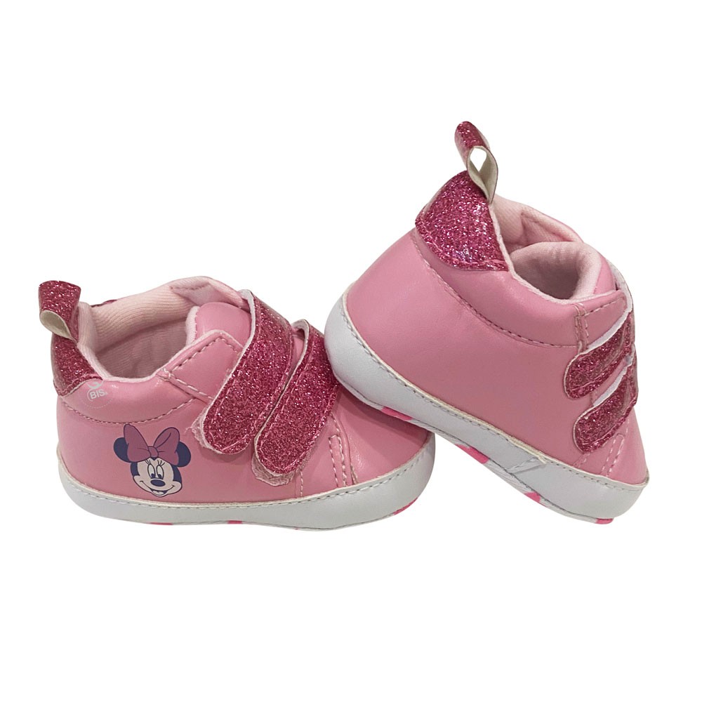 "Minnie" Newborn Pink sneakers