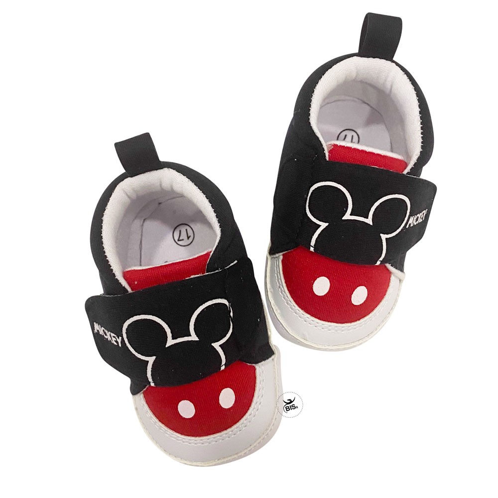 Scarpine neonato "Mickey mouse"