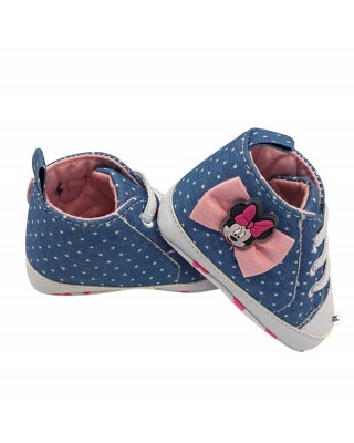 Newborn Denim effect Shoes "Minnie"