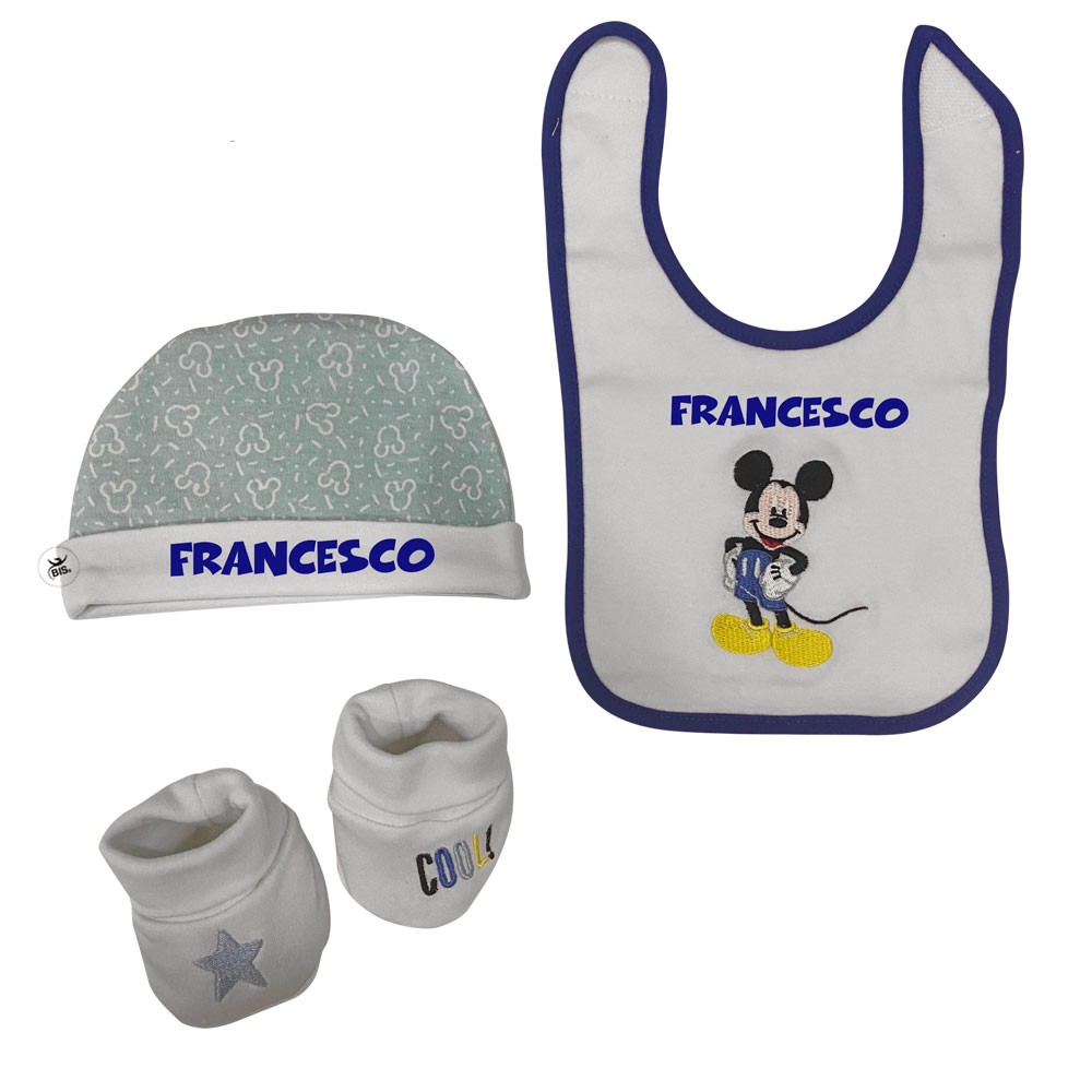 Kit 3 pezzi Topolino da personalizzare