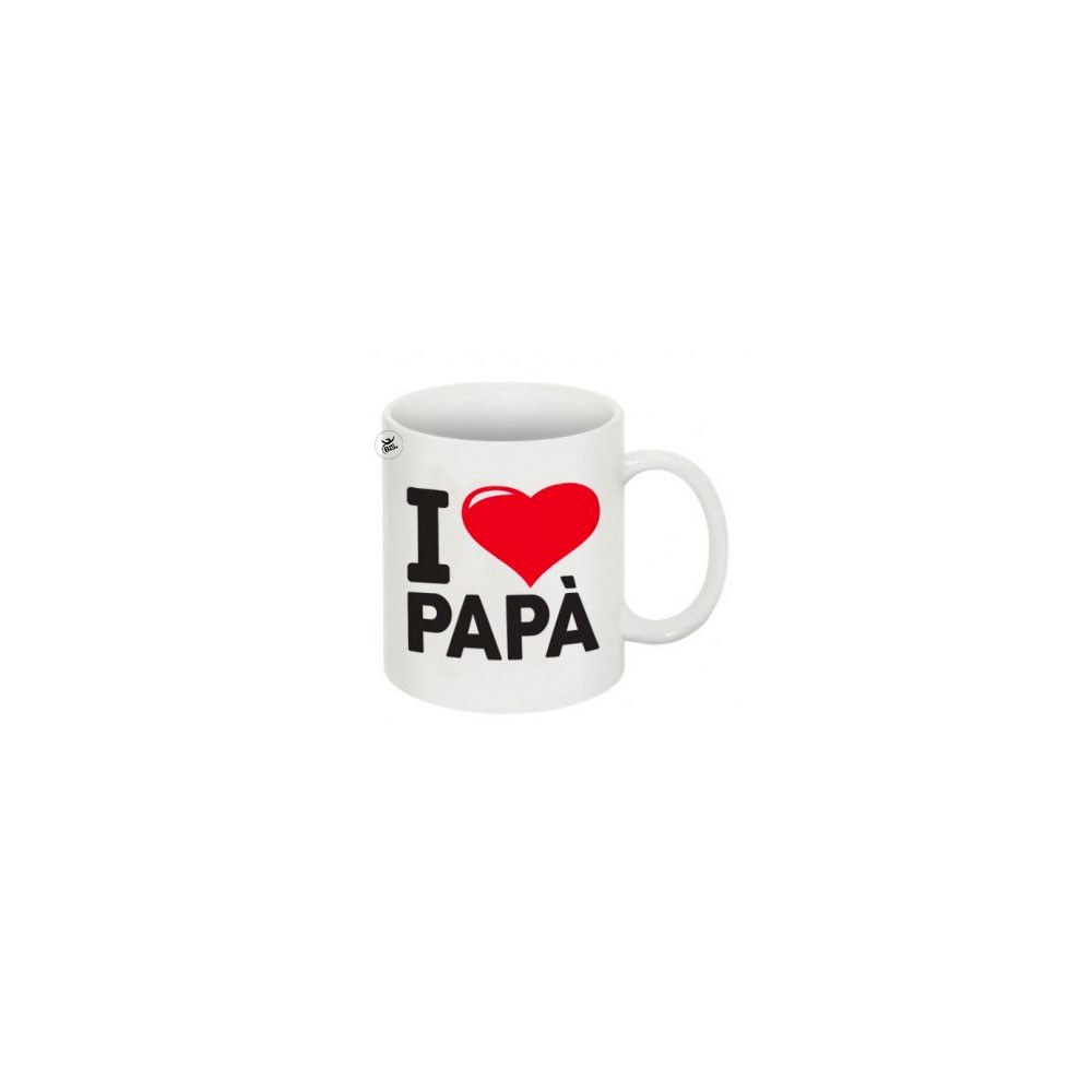 Tazza I LOVE papà