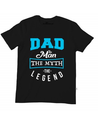 T-shirt uomo mezza manica "Dad the man, the myth, the legend"